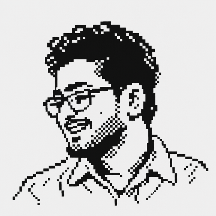 Pixel portrait of Farhan